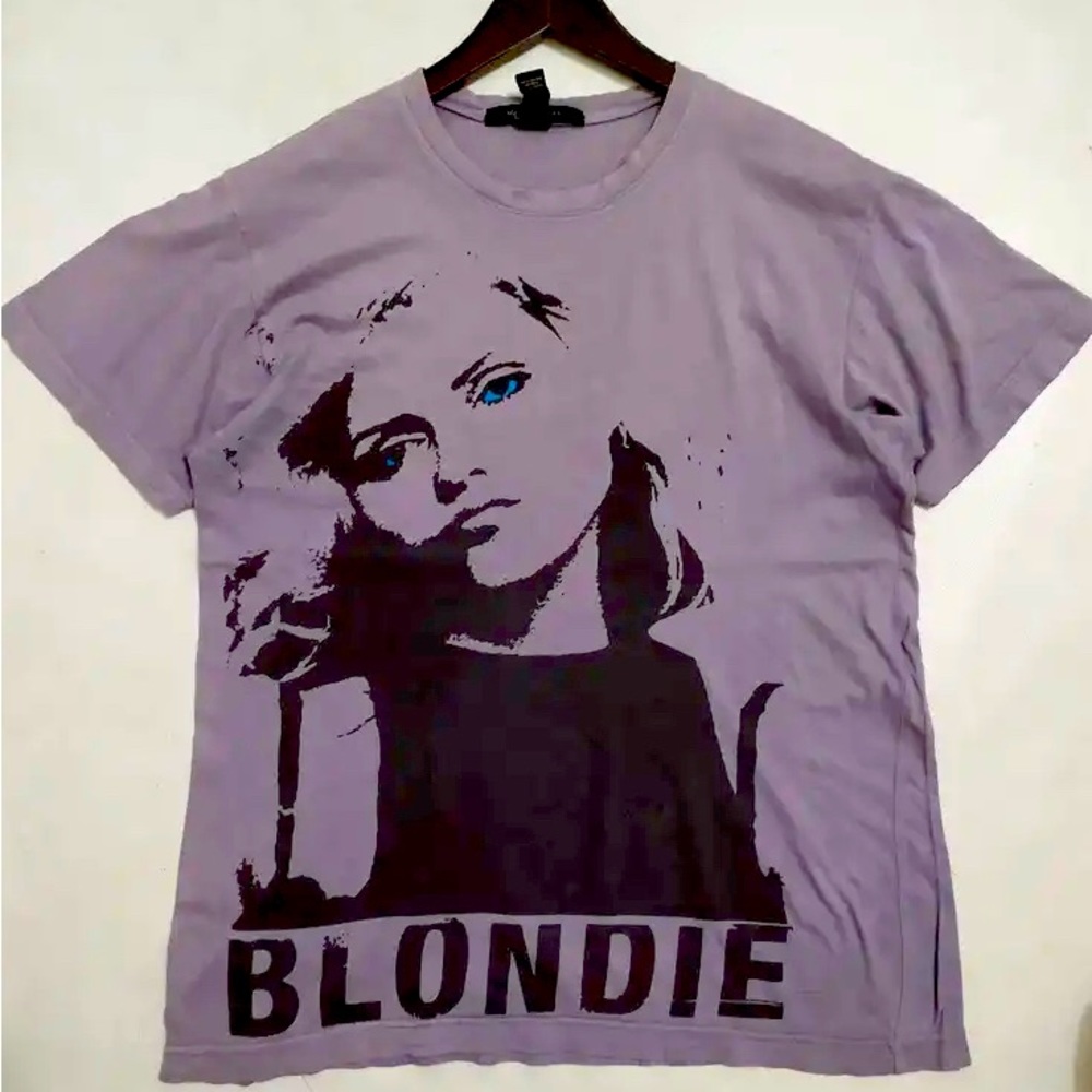 AUTH VINTAGE MARC JACOBS X BLONDIE T-SHIRT M BNWT VERY RARE